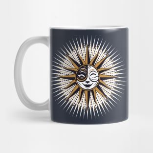 The two faced sun Mug